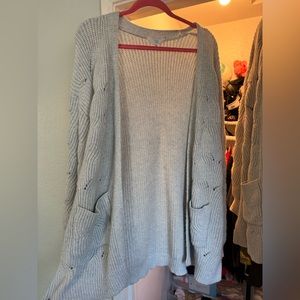 Baby Blue & Beige Cardigans